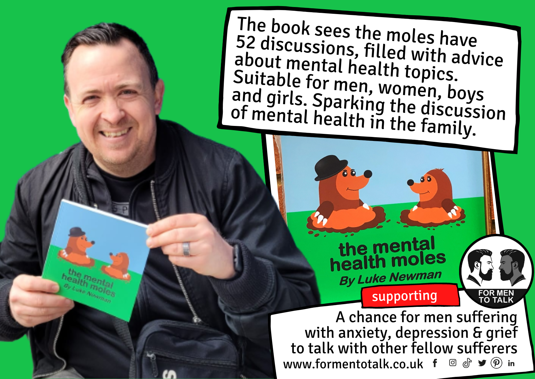 Re-Introducing ‘The Mental Health Moles’ Book