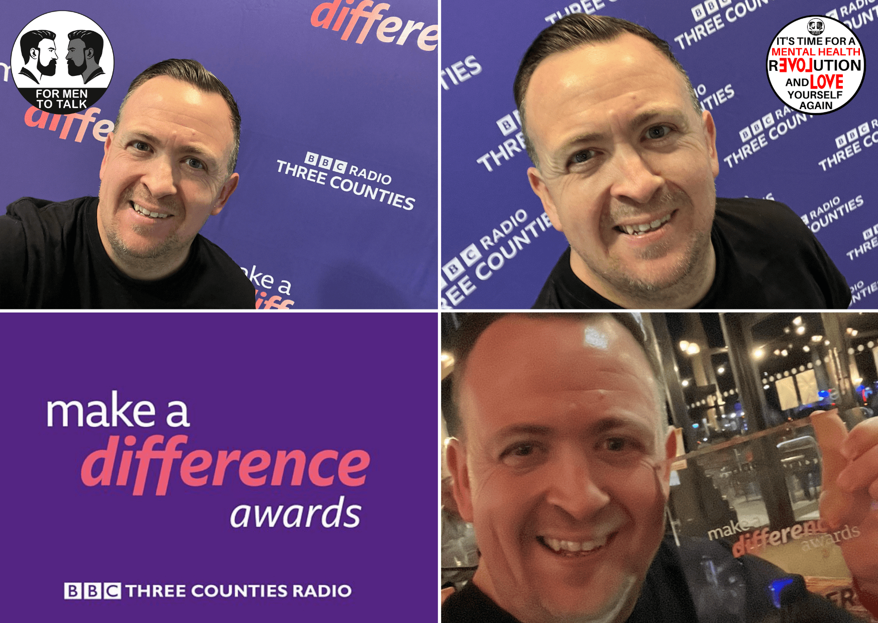 ‘For Men To Talk’ Founder Wins BBC Three Counties Radio ‘Make A Difference’ Award