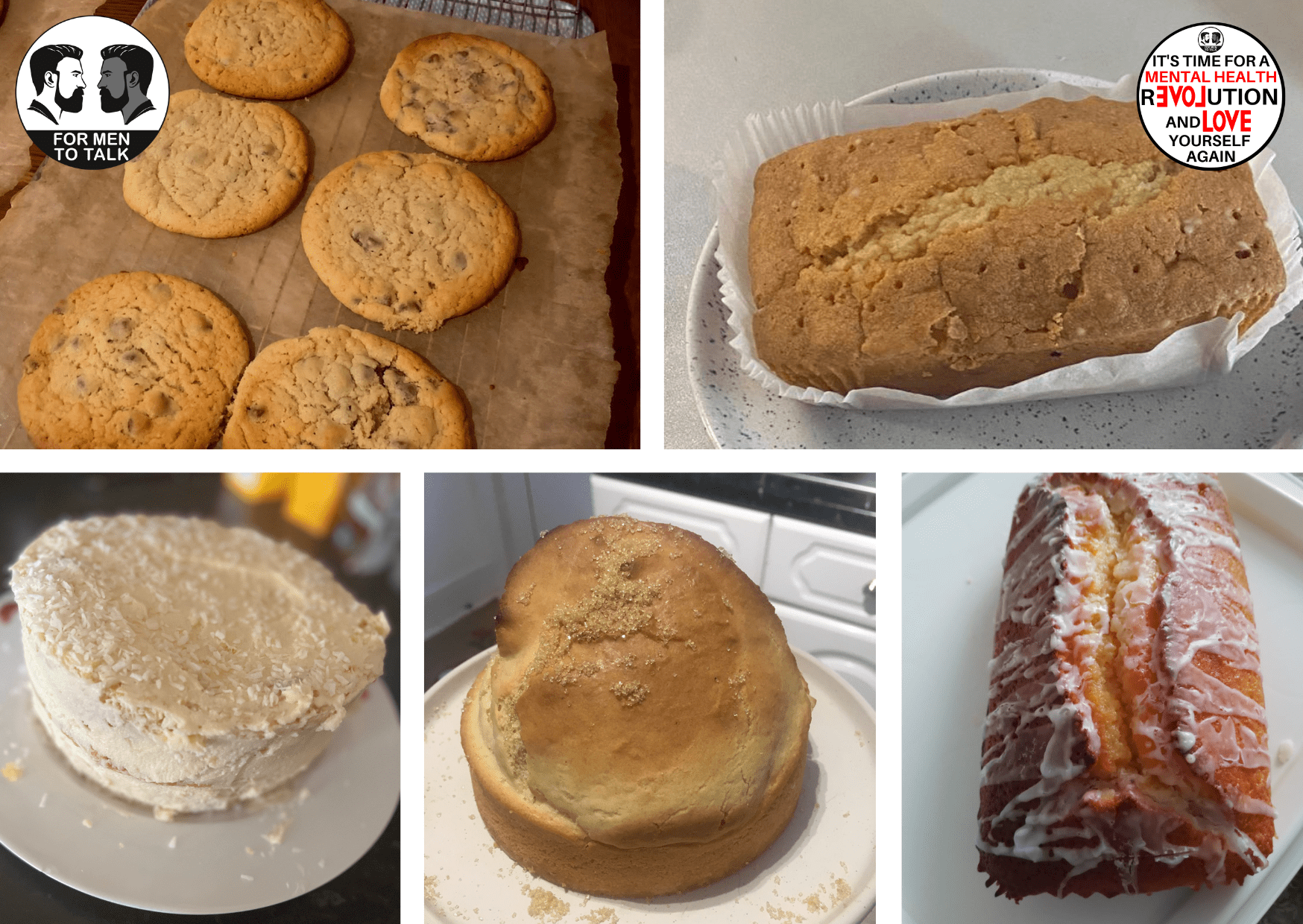 The Great ‘For Men To Talk’ Bake-Off is Great for Mental Health!