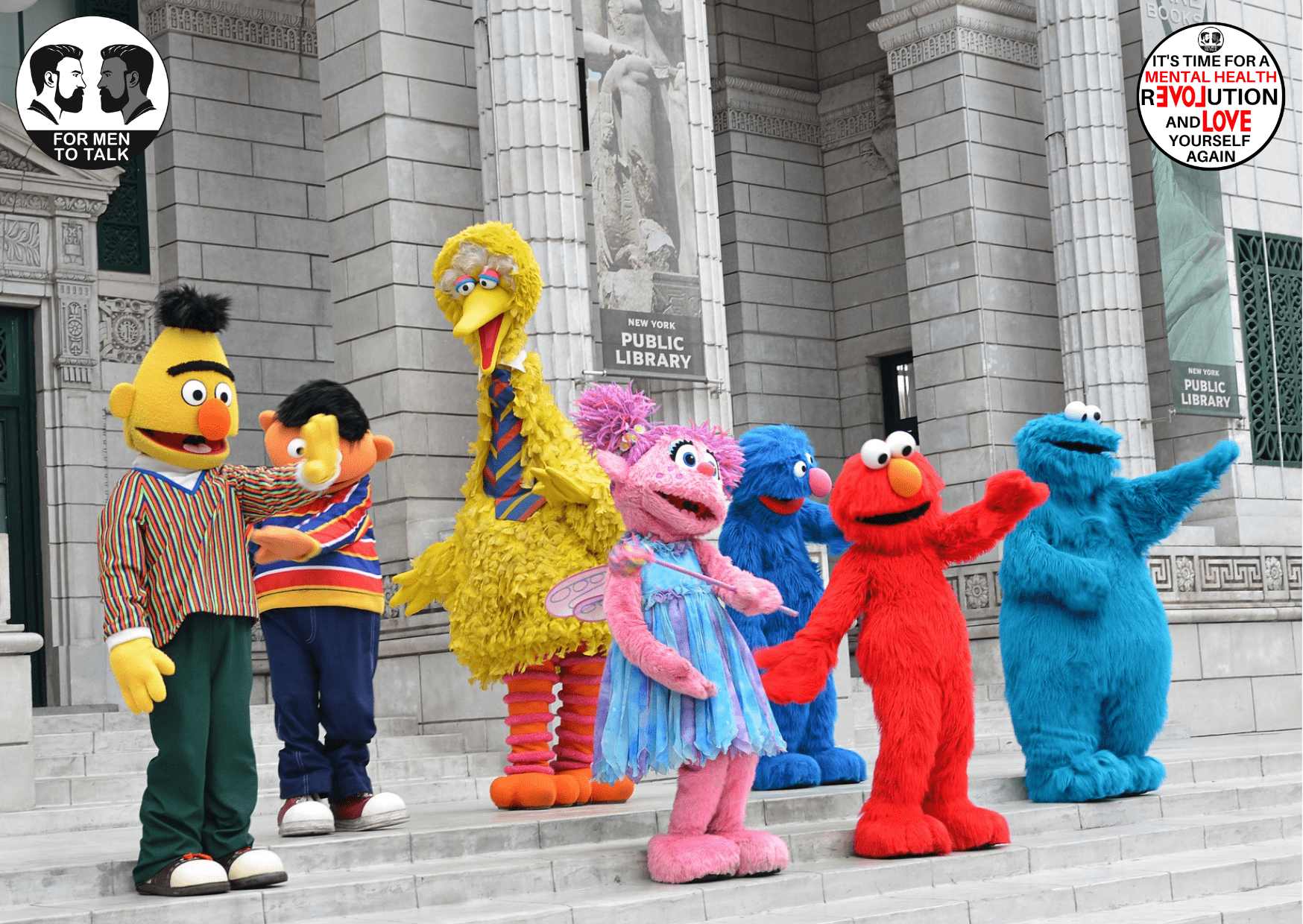 How does Sesame Street help with mental health?