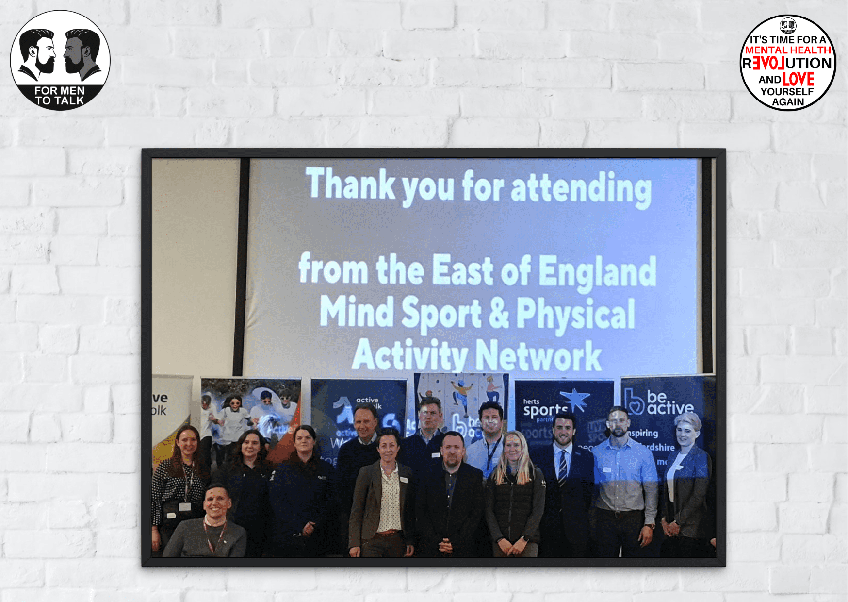 ‘For Men To Talk’ presents at East of England Mental Health in Sport and Physical Activity Conference (BLOG)