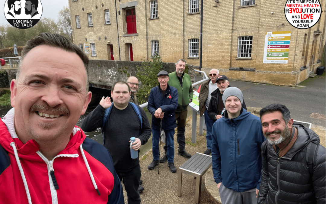 Men’s peer support group launching weekly walk and talk meetings in Bedford