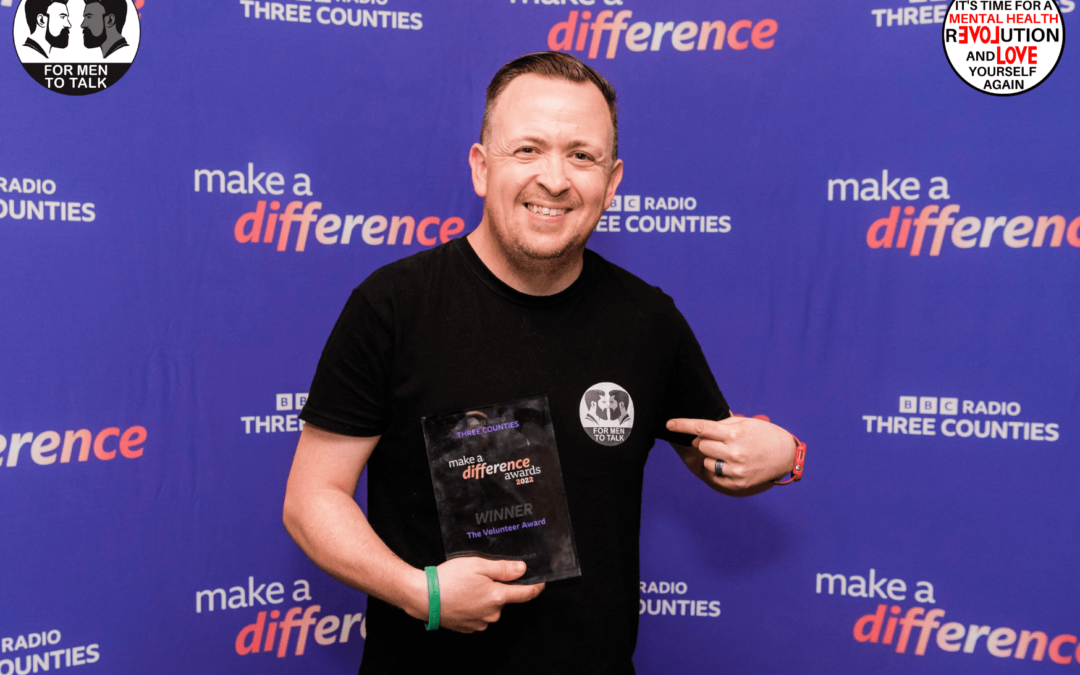 ‘For Men To Talk’ founder looks back at winning a BBC Three Counties Radio ‘Make A Difference’ Award