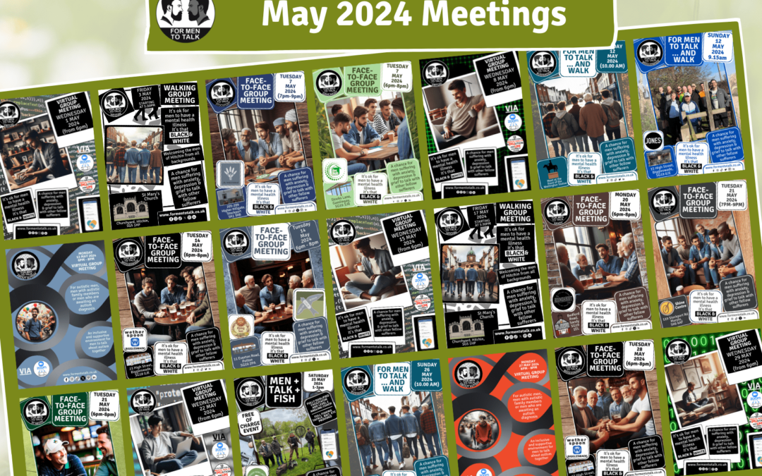 ‘For Men To Talk’ May 2024 Meetings