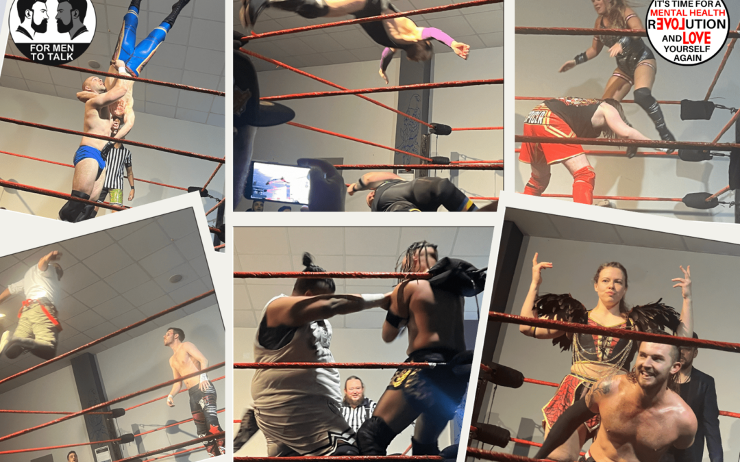 How a small independent wrestling event can boost mental health for families