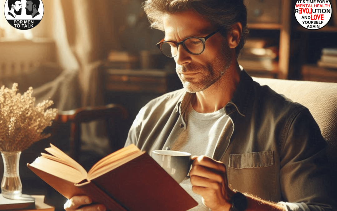 Reading on National Read a Book Day: A boost for men’s mental health