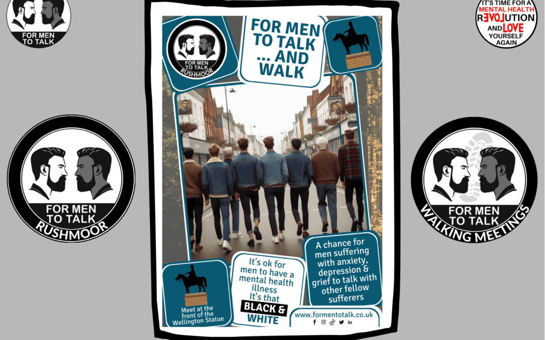 For Men To Talk – Rushmoor’. A safe space for men to walk and talk