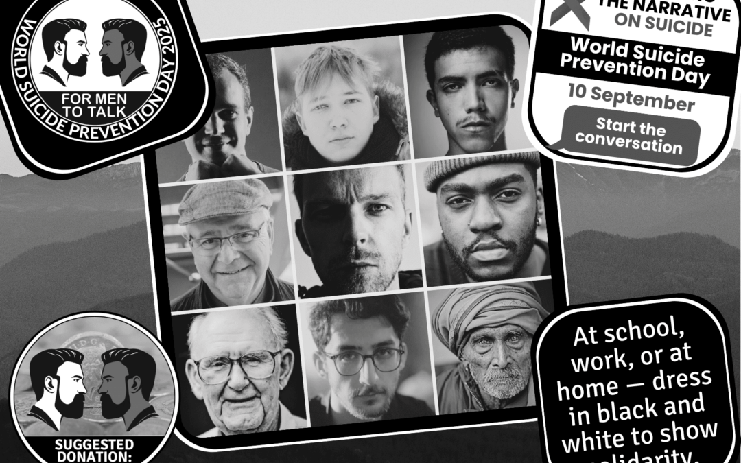 Black & White for ‘For Men To Talk’: A Campaign of Courage on World Suicide Prevention Day