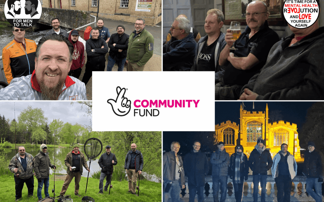 For Men To Talk’ celebrates National Lottery Award to boost men’s mental health support