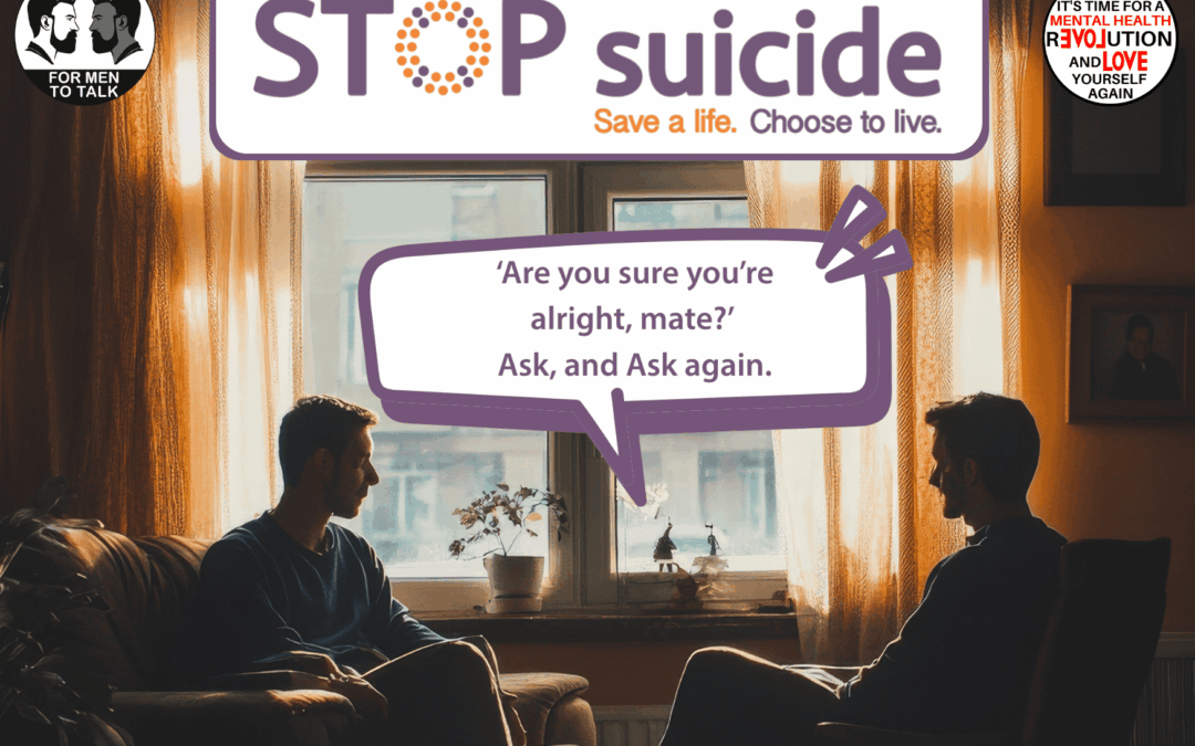 For Men To Talk supports the CPSL Mind STOP Suicide Campaign