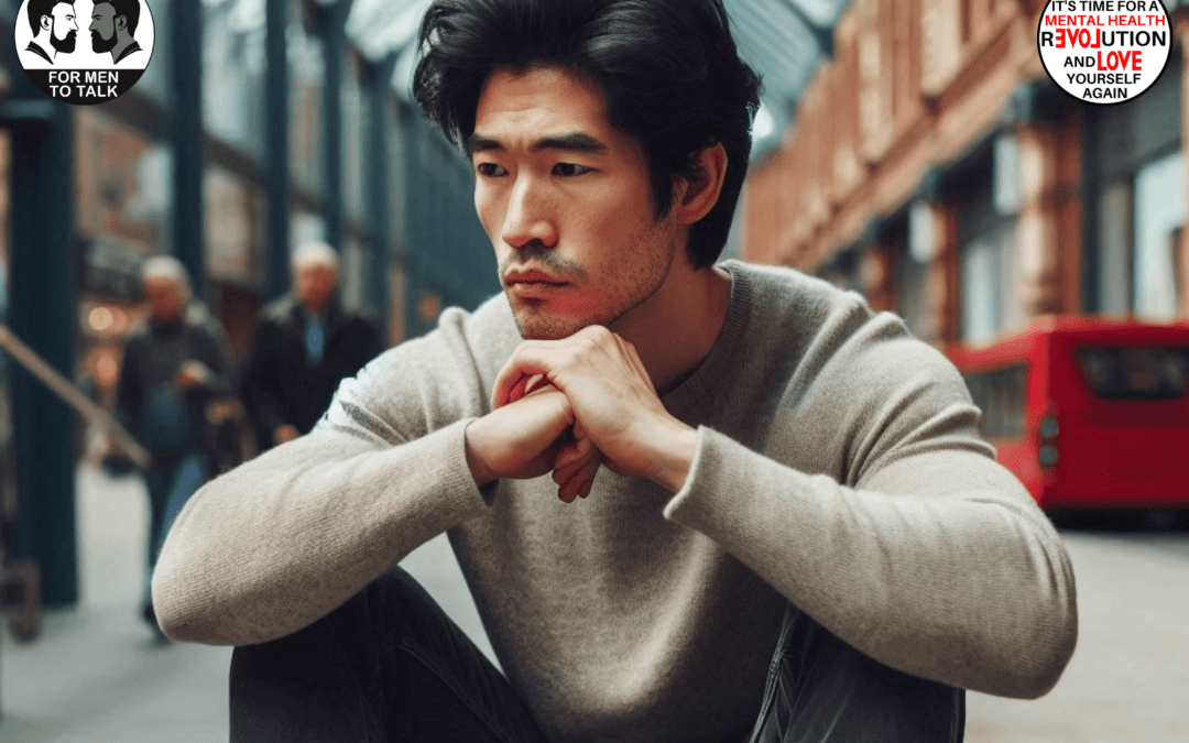 How can you support a man struggling with his mental health?