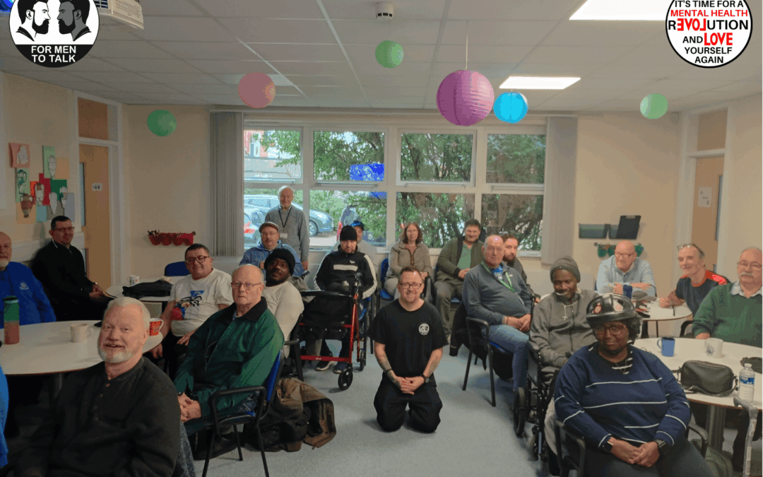 For Men To Talk shares message of support at Headway Bedford